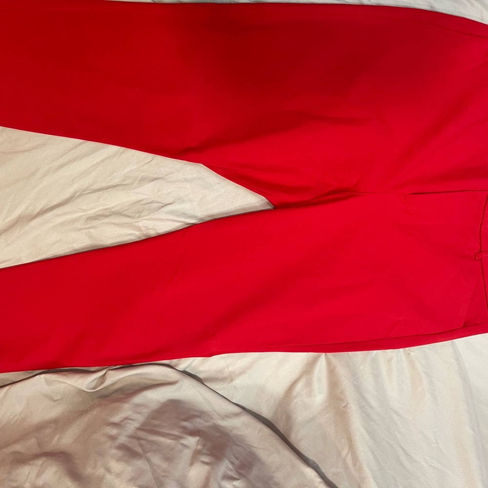 Old Navy Bold Red Pixie Pants